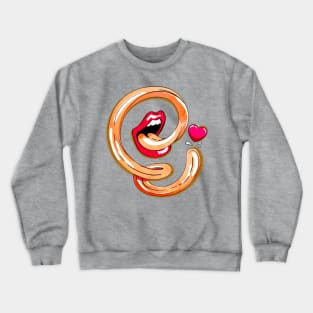 wear one's heart on one's sleeve Crewneck Sweatshirt